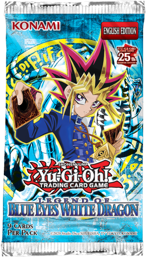 Pack Legend of Blue Eyes 25th Anniversary in chữ English Edition