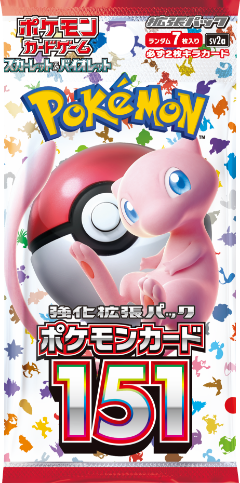 Pack Pokémon 151 bản tiếng Nhật in mã sv2a